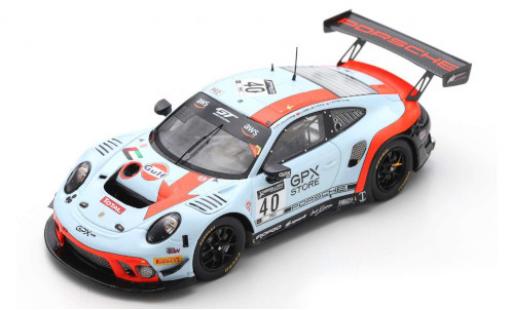 Coche miniatura Porsche 992 GT3 R 1/43 Spark 911 (991) No.40 GPX Racing 24h Spa 2020 Porsche 992 GT3 R 1/43 Spark 911 (991) No.40 GPX Racing 24h Spa 2020 coche miniatura