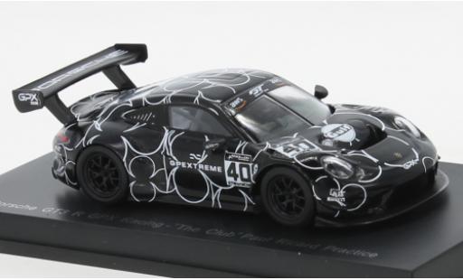 Coche miniatura Porsche 991 GT3 R 1/64 Spark 911  No.40 GPX Racing The Club Test Paul Ricard Porsche 991 GT3 R 1/64 Spark 911  No.40 GPX Racing The Club Test Paul Ricard coche miniatura