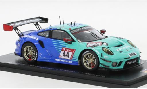 Coche miniatura Porsche 991 GT3 R 1/43 Spark 911  No.44 Falken Motorsports Falken 24h Nuerburgring 2021 Porsche 991 GT3 R 1/43 Spark 911  No.44 Falken Motorsports Falken 24h Nuerburgring 2021 coche miniatura