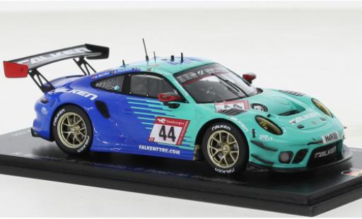 Coche miniatura Porsche 991 GT3 R 1/43 Spark 911  No.44 Falken Motorsports Falken 24h Nürburgring 2022 Porsche 991 GT3 R 1/43 Spark 911  No.44 Falken Motorsports Falken 24h Nürburgring 2022 coche miniatura