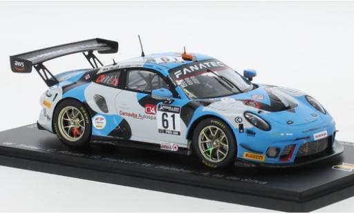 Coche miniatura Porsche 991 GT3 R 1/43 Spark 911  No.61 EBM Giga Racing 24h Spa 2021 Porsche 991 GT3 R 1/43 Spark 911  No.61 EBM Giga Racing 24h Spa 2021 coche miniatura