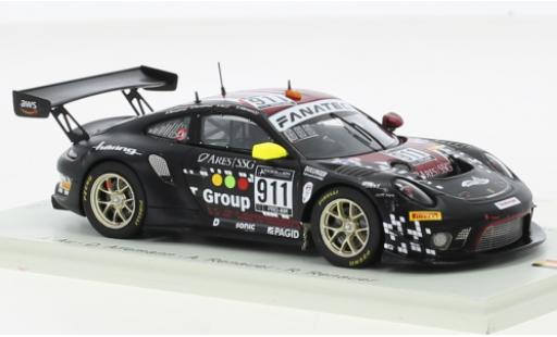 Coche miniatura Porsche 991 GT3 R 1/43 Spark 911  No.911 Herberth Motorsport 24h Spa 2021 Porsche 991 GT3 R 1/43 Spark 911  No.911 Herberth Motorsport 24h Spa 2021 coche miniatura