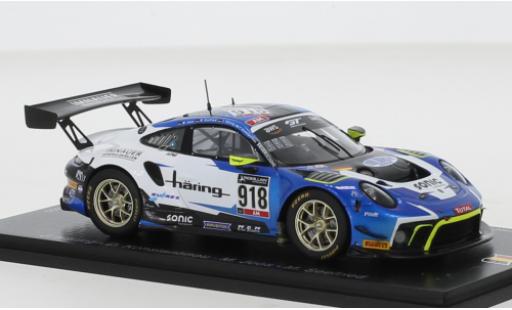 Coche miniatura Porsche 992 GT3 R 1/43 Spark 911 (991) No.918 Herberth Motorsport 24h Spa 2020 Porsche 992 GT3 R 1/43 Spark 911 (991) No.918 Herberth Motorsport 24h Spa 2020 coche miniatura