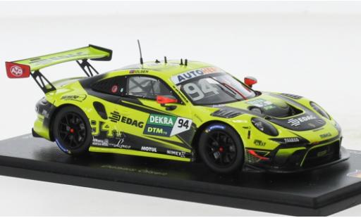 Coche miniatura Porsche 991 GT3 R 1/43 Spark 911  No.94 SSR Performance DTM 2022 Porsche 991 GT3 R 1/43 Spark 911  No.94 SSR Performance DTM 2022 coche miniatura