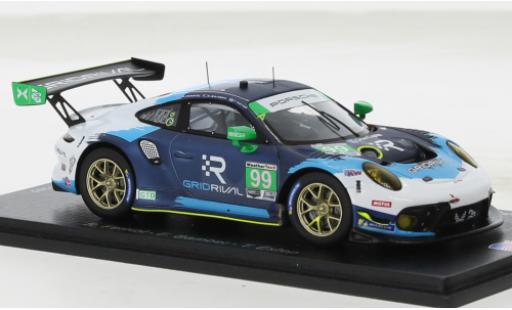 Coche miniatura Porsche 991 GT3 R 1/43 Spark 911  No.99 Team Hardpoint EBM IMSA 12h Sebring 2021 Porsche 991 GT3 R 1/43 Spark 911  No.99 Team Hardpoint EBM IMSA 12h Sebring 2021 coche miniatura