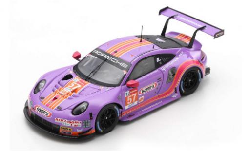 Coche miniatura Porsche 992 RSR 1/64 Spark 911 (991) No.57 Team Project 1 Wynns 24h Le Mans 2020 Porsche 992 RSR 1/64 Spark 911 (991) No.57 Team Project 1 Wynns 24h Le Mans 2020 coche miniatura