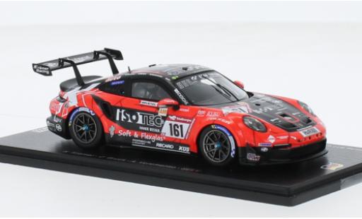 Coche miniatura Porsche 992 GT3 1/43 Spark 911  Cup No.161 KKrämer Racing 24h Nuerburgring 2023 Porsche 992 GT3 1/43 Spark 911  Cup No.161 KKrämer Racing 24h Nuerburgring 2023 coche miniatura