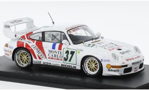 Porsche 993 GT2 1/43 Spark 911  EVO No.37 24h Le Mans 1995 coche miniatura