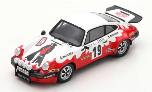 Coche miniatura Porsche 930 1/43 Spark 911 Carrera No.19 Rallye WM Rallye Monte Carlo 1977 Porsche 930 1/43 Spark 911 Carrera No.19 Rallye WM Rallye Monte Carlo 1977 coche miniatura