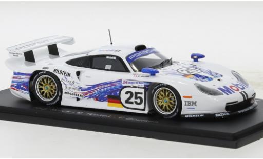 Coche miniatura Porsche 996 GT1 1/43 Spark 911 No.25 AG 24h Le Mans 1997 Porsche 996 GT1 1/43 Spark 911 No.25 AG 24h Le Mans 1997 coche miniatura