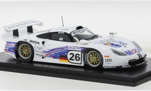 Coche miniatura Porsche 996 GT1 1/43 Spark 911 No.26 AG 24h Le Mans 1997 Porsche 996 GT1 1/43 Spark 911 No.26 AG 24h Le Mans 1997 coche miniatura