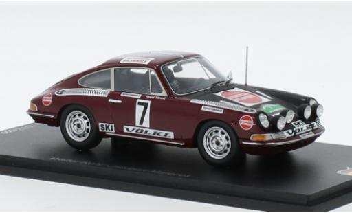 Coche miniatura Porsche 911 1/43 Spark No.7 Rallye Bavaria 1970 Porsche 911 1/43 Spark No.7 Rallye Bavaria 1970 coche miniatura