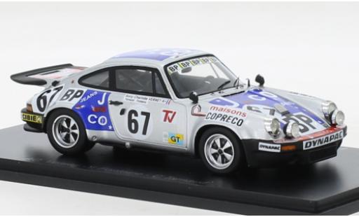 Coche miniatura Porsche 930 RS 1/43 Spark 911 3.0 No.67 24h Le Mans 1975 Porsche 930 RS 1/43 Spark 911 3.0 No.67 24h Le Mans 1975 coche miniatura