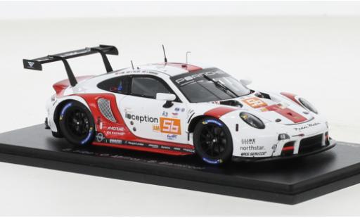 Coche miniatura Porsche 911 1/43 Spark RSR-19 No.56 Team Project 1 24h Le Mans 2022 Porsche 911 1/43 Spark RSR-19 No.56 Team Project 1 24h Le Mans 2022 coche miniatura