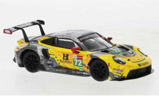 Coche miniatura Porsche 911 1/64 Spark RSR-19 No.72 Hub voiture Racing 24h Le Mans 2021 Porsche 911 1/64 Spark RSR-19 No.72 Hub voiture Racing 24h Le Mans 2021 coche miniatura