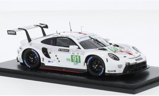 Porsche 911 1/43 Spark RSR-19 No.91 GT Team 24h Le Mans 2022 coche miniatura