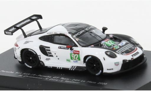 Coche miniatura Porsche 992 RSR 1/87 Spark 911 -19 No.92 GT Team 24h Le Mans 2020 Porsche 992 RSR 1/87 Spark 911 -19 No.92 GT Team 24h Le Mans 2020 coche miniatura