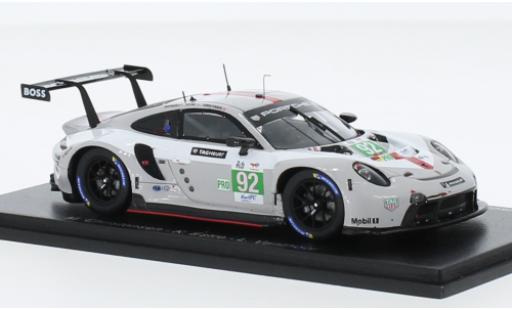 Porsche 911 1/43 Spark RSR-19 No.92 GT Team 24h Le Mans 2022 coche miniatura