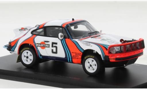 Coche miniatura Porsche 930 1/43 Spark 911 SC 3.0 No.5 Martini Rallye WM Safari Rallye 1978 Porsche 930 1/43 Spark 911 SC 3.0 No.5 Martini Rallye WM Safari Rallye 1978 coche miniatura