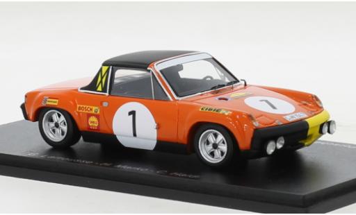 Porsche 914 1/43 Spark /6 No.1 Marathon de la Route 1970 coche miniatura