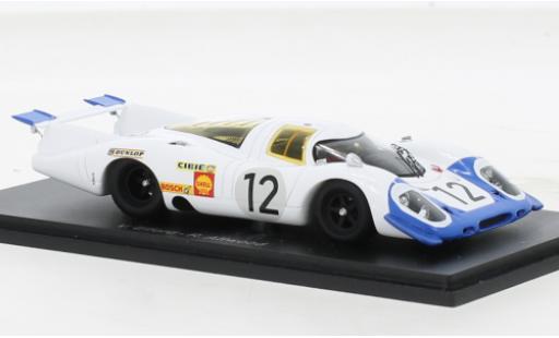 Coche miniatura Porsche 917 1/43 Spark RHD No.12 24h Le Mans 1969 Porsche 917 1/43 Spark RHD No.12 24h Le Mans 1969 coche miniatura