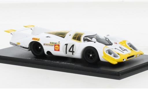 Coche miniatura Porsche 917 1/43 Spark RHD No.14 24h Le Mans 1969 Porsche 917 1/43 Spark RHD No.14 24h Le Mans 1969 coche miniatura