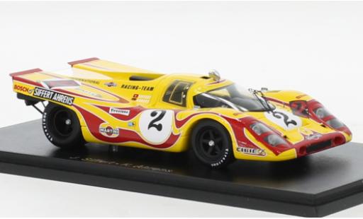 Coche miniatura Porsche 917 1970 1/43 Spark RHD No.2 9h Kyalami Porsche 917 1970 1/43 Spark RHD No.2 9h Kyalami coche miniatura