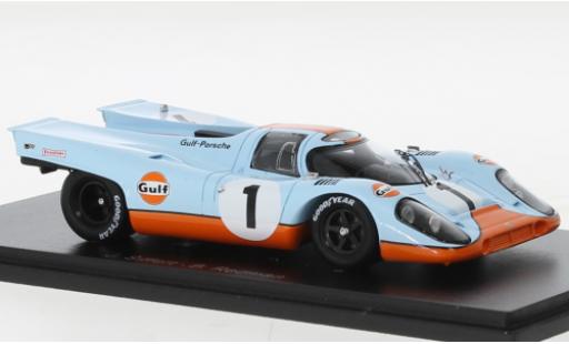 Coche miniatura Porsche 917 1970 1/43 Spark K RHD No.1 Gulf Gulf 24h Daytona Porsche 917 1970 1/43 Spark K RHD No.1 Gulf Gulf 24h Daytona coche miniatura