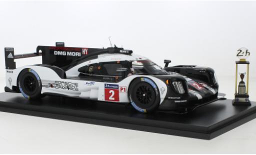 Coche miniatura Porsche 919 1/18 Spark hybride No.2 Team 24h Le Mans 2016 Porsche 919 1/18 Spark hybride No.2 Team 24h Le Mans 2016 coche miniatura
