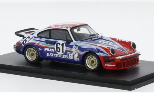 Coche miniatura Porsche 934 1976 1/43 Spark No.61 24h Le Mans Porsche 934 1976 1/43 Spark No.61 24h Le Mans coche miniatura