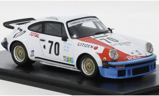 Coche miniatura Porsche 934 1976 1/43 Spark No.70 24h Le Mans Porsche 934 1976 1/43 Spark No.70 24h Le Mans coche miniatura