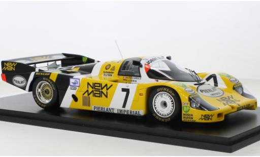 Coche miniatura Porsche 956 1984 1/18 Spark No.7 Joest Racing Nouveau Man 24h Le Mans Porsche 956 1984 1/18 Spark No.7 Joest Racing Nouveau Man 24h Le Mans coche miniatura