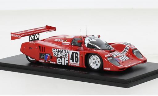 Coche miniatura Porsche 962 1991 1/43 Spark CK 6 RHD No.46 Kremer Racing 24h Le Mans Porsche 962 1991 1/43 Spark CK 6 RHD No.46 Kremer Racing 24h Le Mans coche miniatura