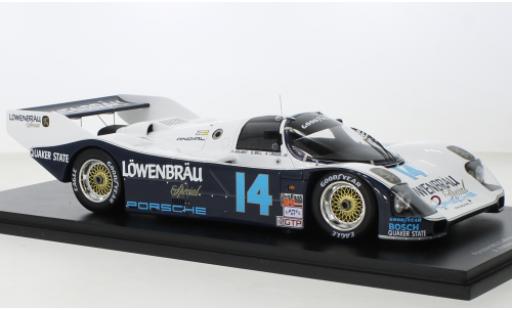 Coche miniatura Porsche 962 1986 1/18 Spark C No.14 Löwenbräu IMSA 24h Daytona Porsche 962 1986 1/18 Spark C No.14 Löwenbräu IMSA 24h Daytona coche miniatura