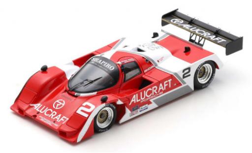 Coche miniatura Porsche 962 1989 1/43 Spark C RHD No.2 IMSA Sears Point 1989 Porsche 962 1989 1/43 Spark C RHD No.2 IMSA Sears Point 1989 coche miniatura