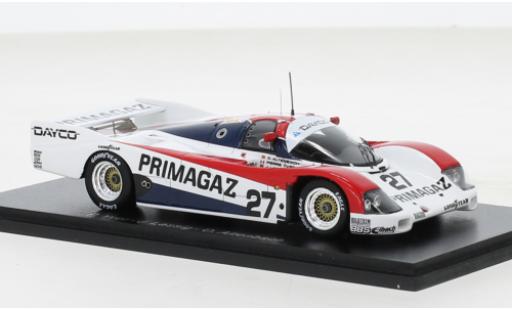 Coche miniatura Porsche 962 1990 1/43 Spark C RHD No.27 Primagaz 24h Le Mans Porsche 962 1990 1/43 Spark C RHD No.27 Primagaz 24h Le Mans coche miniatura