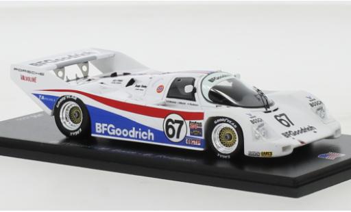 Coche miniatura Porsche 962 1988 1/43 Spark C RHD No.67 BFGoodrich IMSA 24h Daytona Porsche 962 1988 1/43 Spark C RHD No.67 BFGoodrich IMSA 24h Daytona coche miniatura