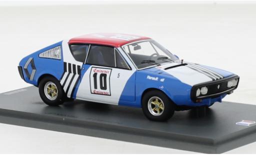 Coche miniatura Renault 17 1/43 Spark No.10 Ronde Cevenole 1973 Renault 17 1/43 Spark No.10 Ronde Cevenole 1973 coche miniatura