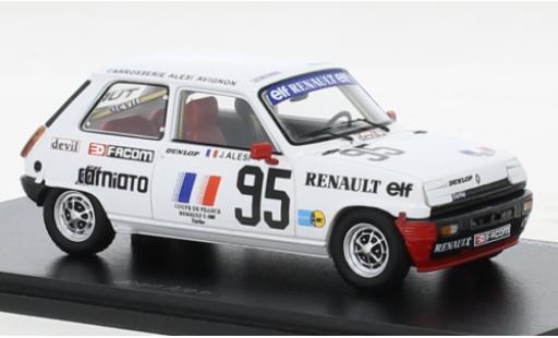 Renault 5 1/43 Spark Alpine Turbo No.9 Magny Cours 1983 coche miniatura