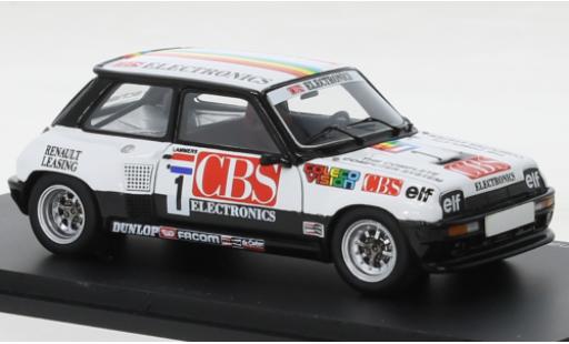 Coche miniatura Renault 5 1/43 Spark Turbo No.1 Turbo Europe Cup 1984 Renault 5 1/43 Spark Turbo No.1 Turbo Europe Cup 1984 coche miniatura