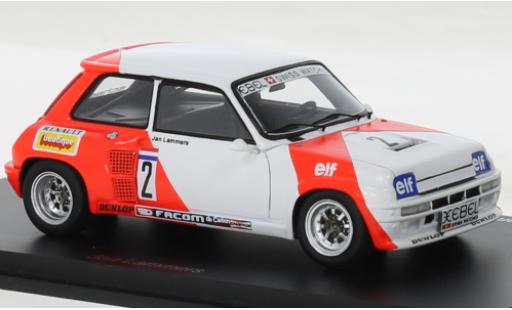 Coche miniatura Renault 5 1/43 Spark Turbo No.2 Turbo Europe Cup 1983 Renault 5 1/43 Spark Turbo No.2 Turbo Europe Cup 1983 coche miniatura