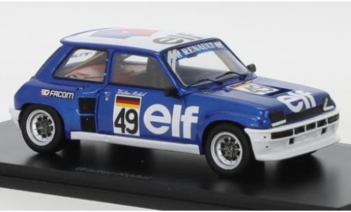 Renault 5 1/43 Spark Turbo No.49 Turbo Eurocup 1981 coche miniatura