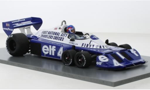 Tyrrell P34 1/18 Spark No.4 First National City Formel 1 GP Kanada 1977 coche miniatura