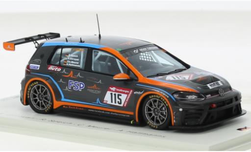 Coche miniatura Volkswagen Golf 1/43 Spark VII TCR - SR No.115 MSC Sinzig e.V. dans le ADAC 24h Nuerburgring 2022 Volkswagen Golf 1/43 Spark VII TCR - SR No.115 MSC Sinzig e.V. dans le ADAC 24h Nuerburgring 2022 coche miniatura