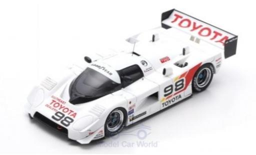 Toyota 88C 1/43 Spark No.98 Road Atlanta 1987 D.Olson/C.Cord coche miniatura