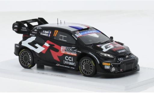 Coche miniatura Toyota Yaris 1/43 Spark GR Rally1 Hybrid No.17 Gazoo Racing WRT Rallye WM Rallye Monte Carlo 2024 1:43 Toyota Yaris 1/43 Spark GR Rally1 Hybrid No.17 Gazoo Racing WRT Rallye WM Rallye Monte Carlo 2024 1:43 coche miniatura
