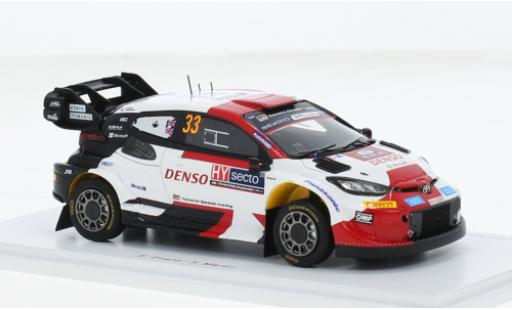 Coche miniatura Toyota Yaris 1/43 Spark GR Rally1 Hybrid No.33 Gazoo Racing WRT Rallye WM Rallye Finnland 2023 1:43 Toyota Yaris 1/43 Spark GR Rally1 Hybrid No.33 Gazoo Racing WRT Rallye WM Rallye Finnland 2023 1:43 coche miniatura