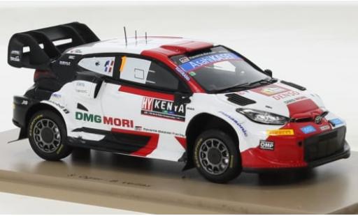 Toyota Yaris 1/43 Spark GR Rally1 No.1 Gazoo Racing WRT Rallye WM Safari Rallye 2022 1:43 coche miniatura