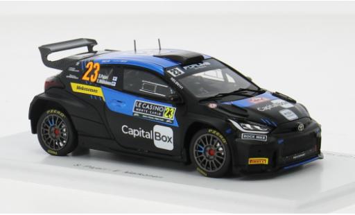 Coche miniatura Toyota Yaris 1/43 Spark GR Rally2 No.23 Sprintsport Racing Team Rallye WM Rallye Monte Carlo 2024 1:43 Toyota Yaris 1/43 Spark GR Rally2 No.23 Sprintsport Racing Team Rallye WM Rallye Monte Carlo 2024 1:43 coche miniatura