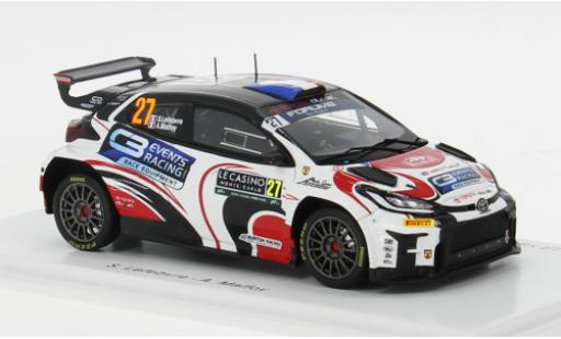 Coche miniatura Toyota Yaris 1/43 Spark GR Rally2 No.27 Burton Racing Rallye WM Rallye Monte Carlo 2024 1:43 Toyota Yaris 1/43 Spark GR Rally2 No.27 Burton Racing Rallye WM Rallye Monte Carlo 2024 1:43 coche miniatura